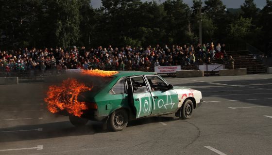 Шоу каскадеров Геннадия Кочерга, Невинномысск