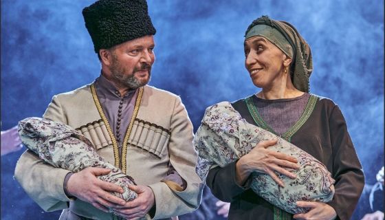 Спектакль «Мачеха Саманишвили», Нальчик